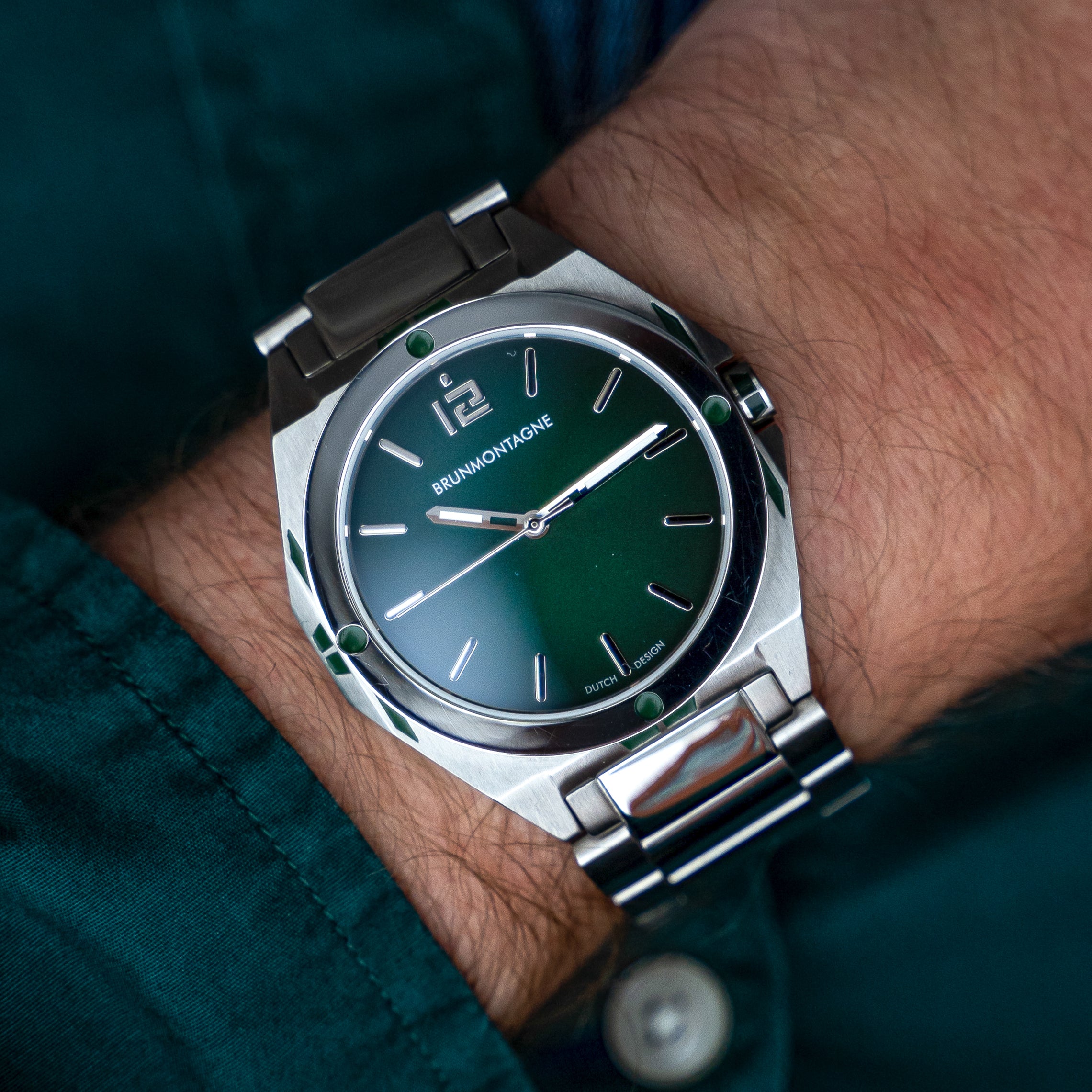 Representor Staal/Groen 42mm