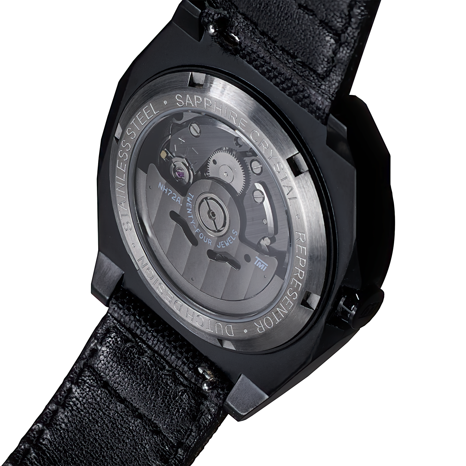 Representor Skeletonized Zwart 40mm