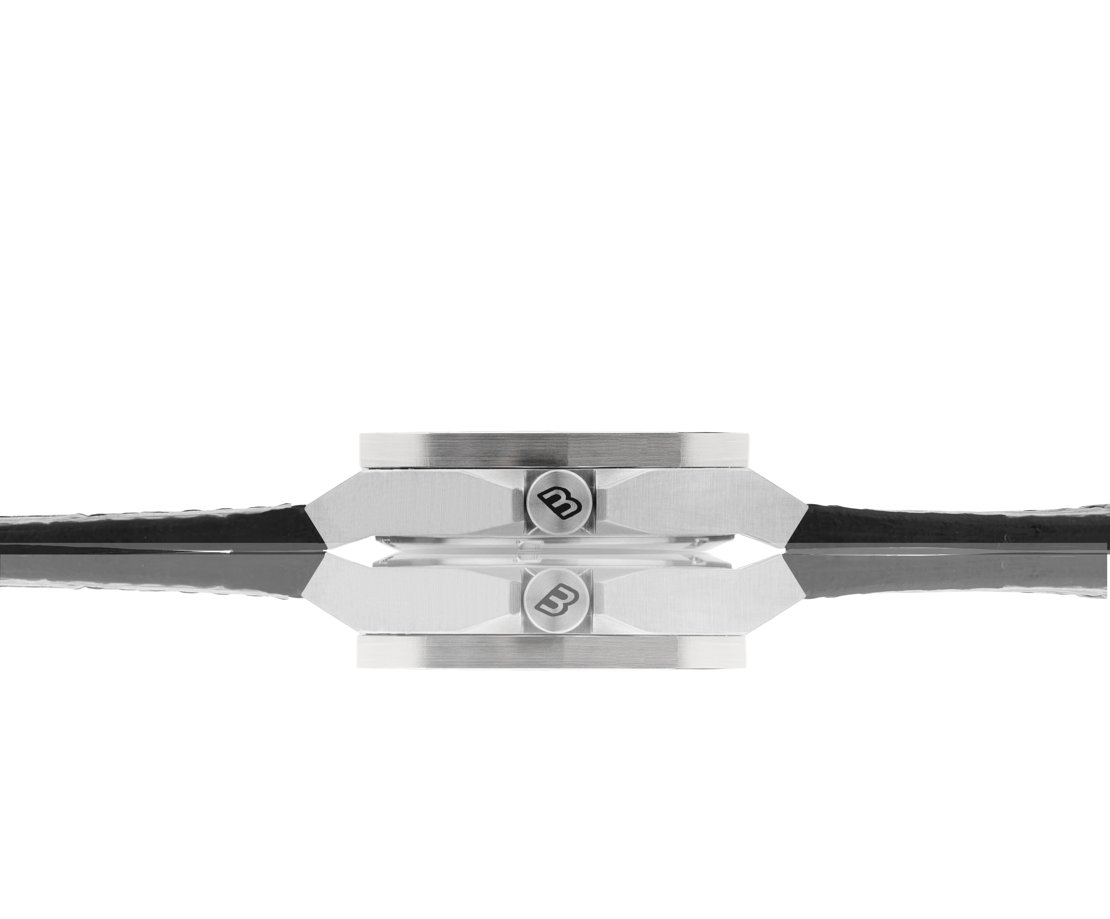 40mm Representor staal/zilver zijkant