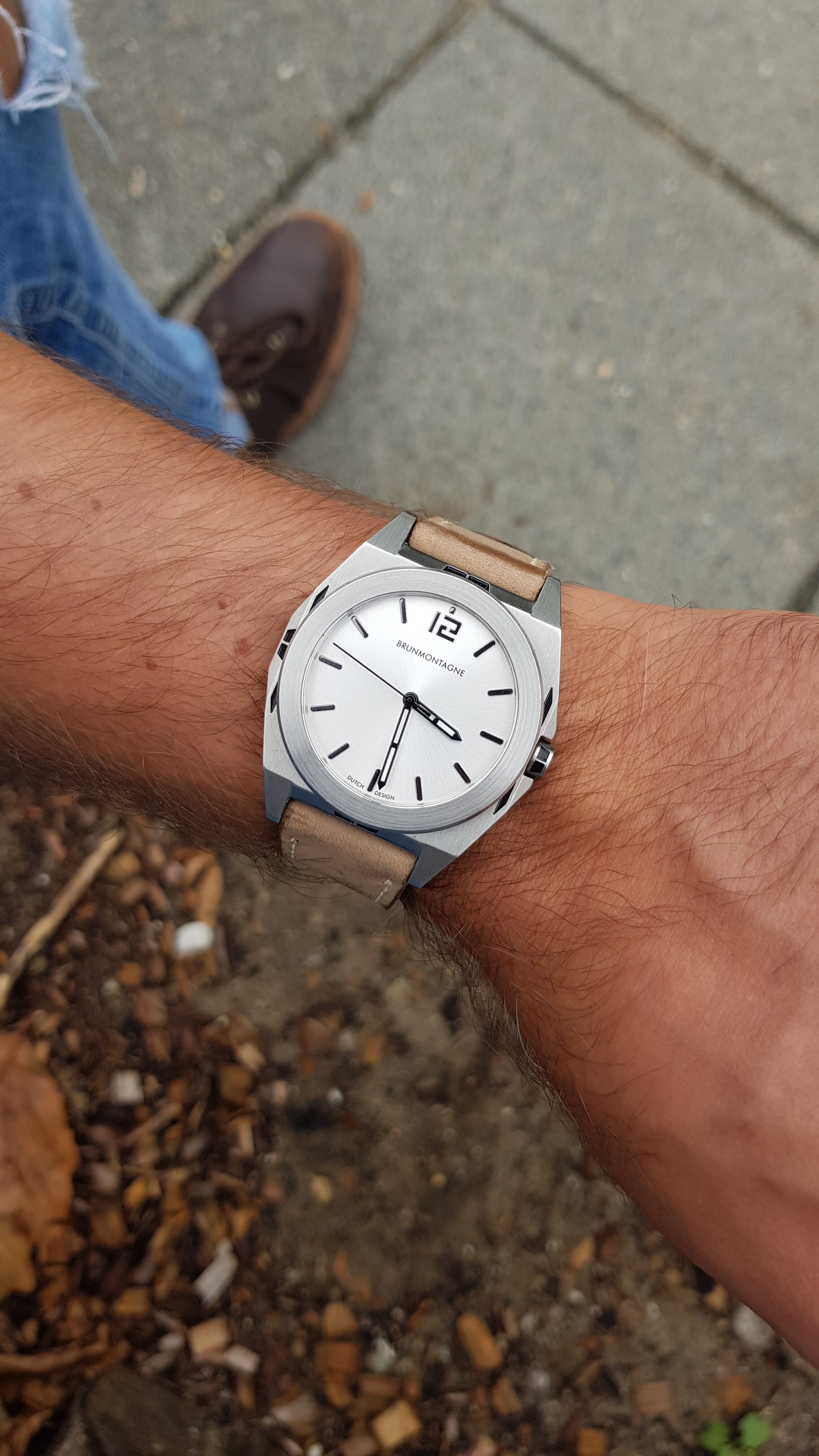 Stiploze bezel voor de stalen 40mm Representor