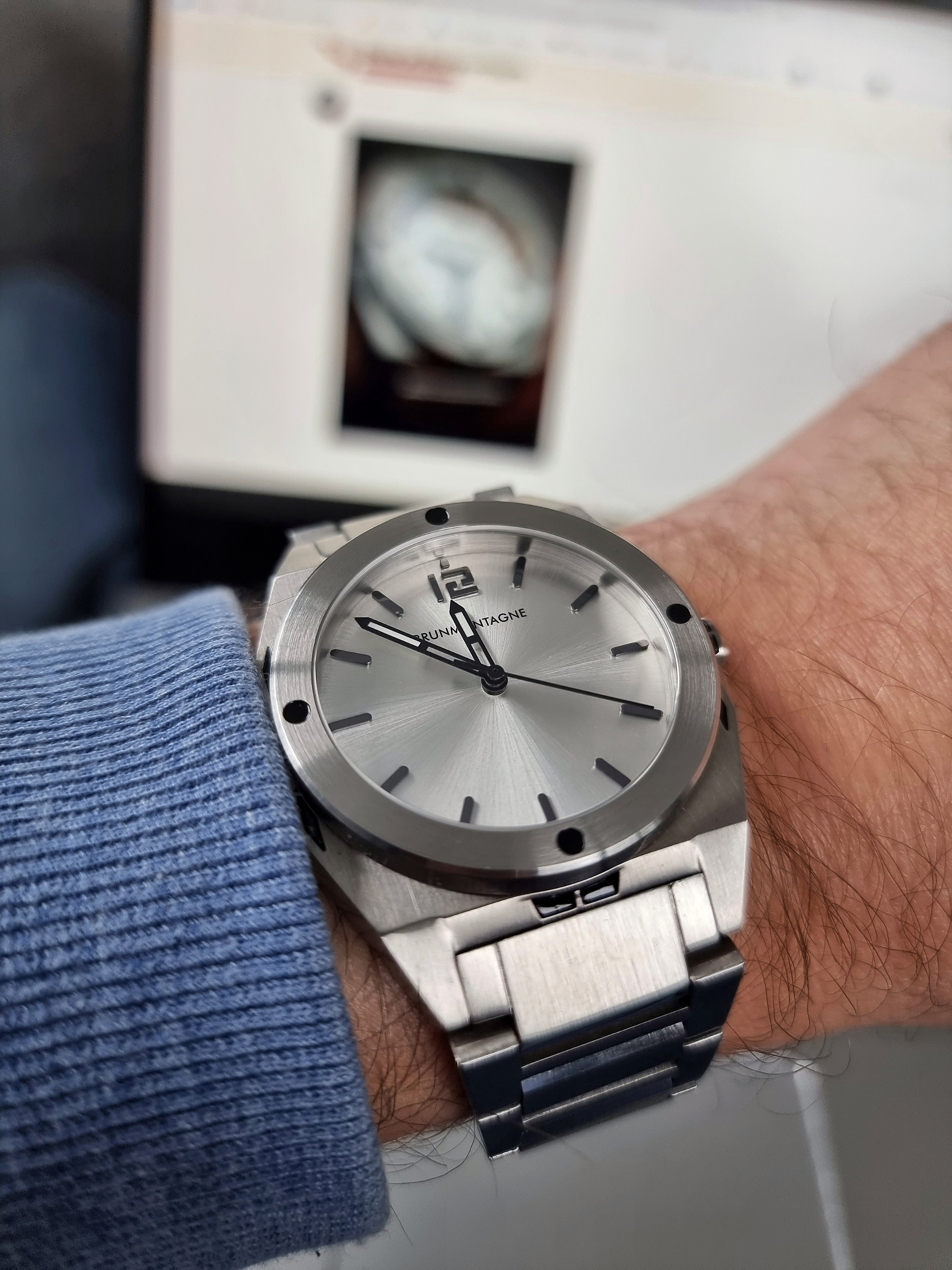 Representor Staal/Zilver 42mm