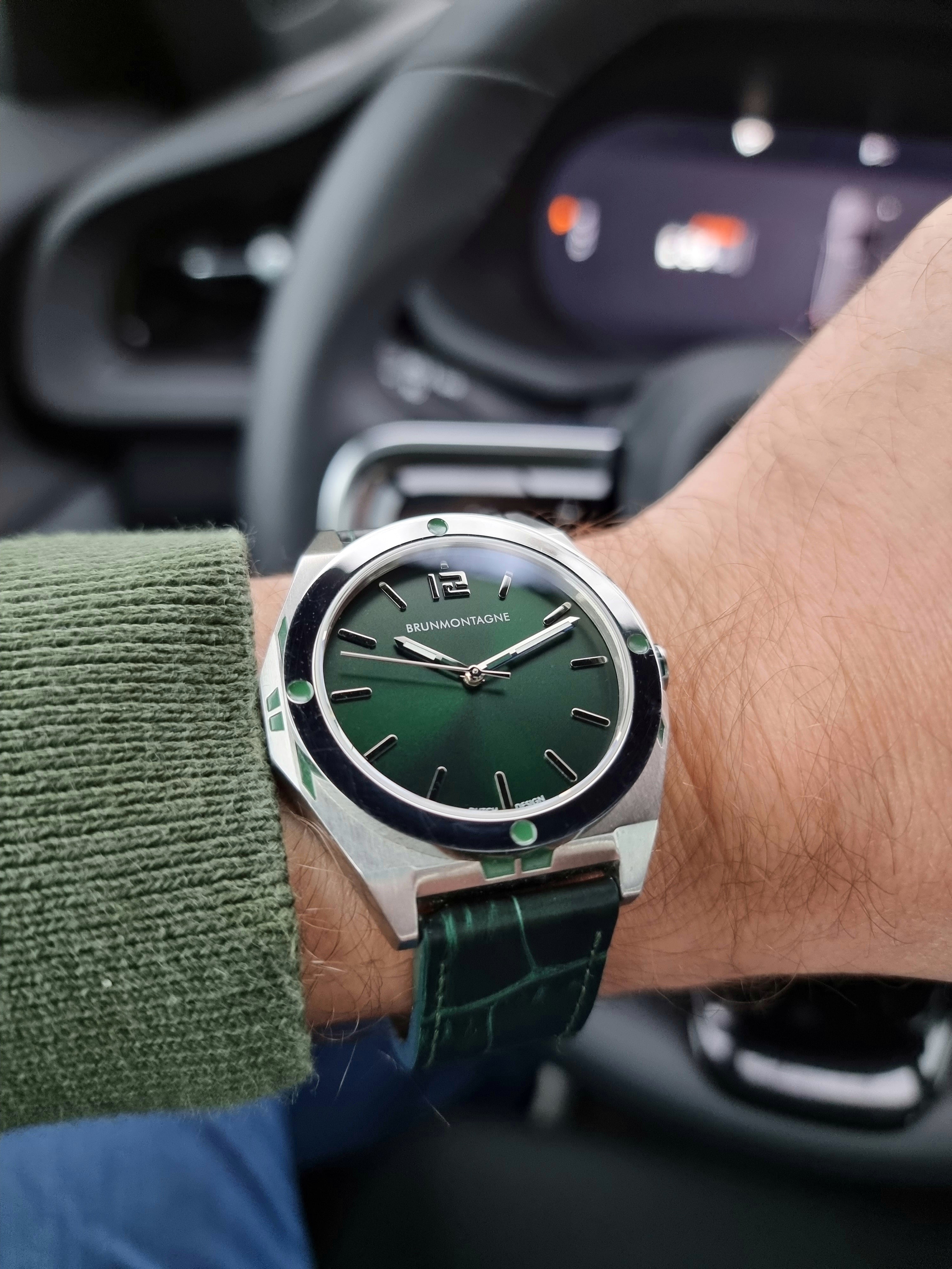 Representor Steel/Green 42mm