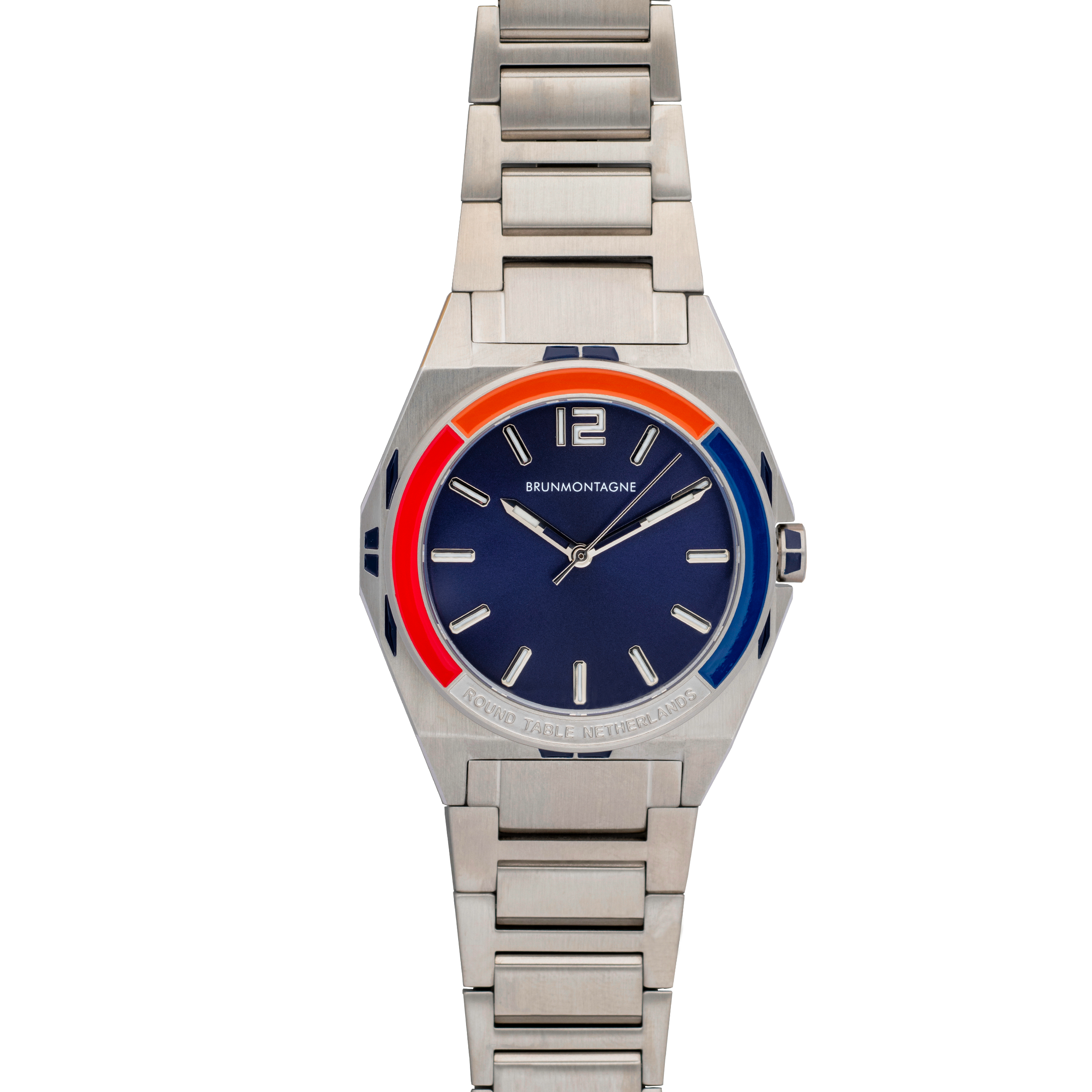 Ronde Tafel horloge voorkant