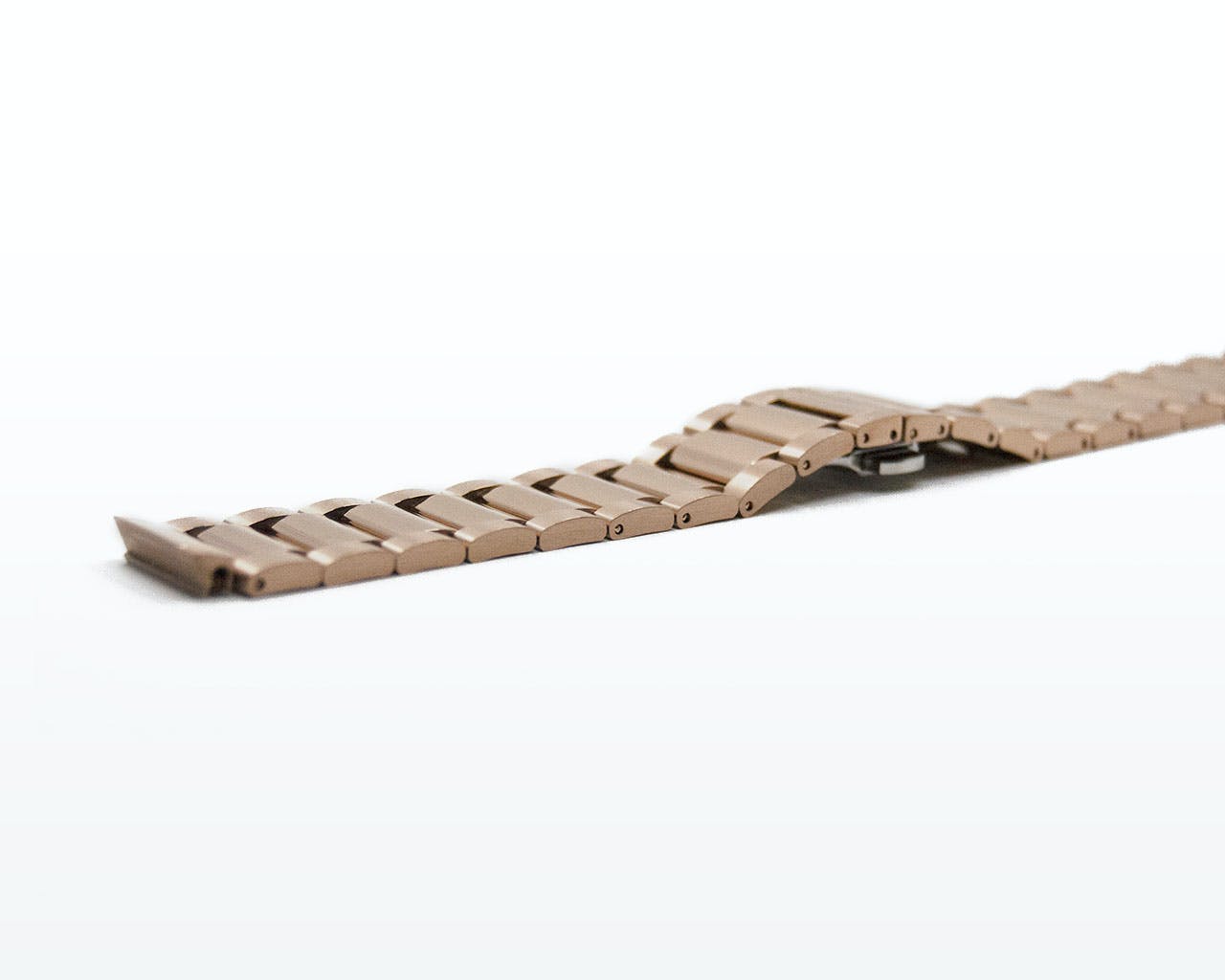 Rose gouden PCL band liggend